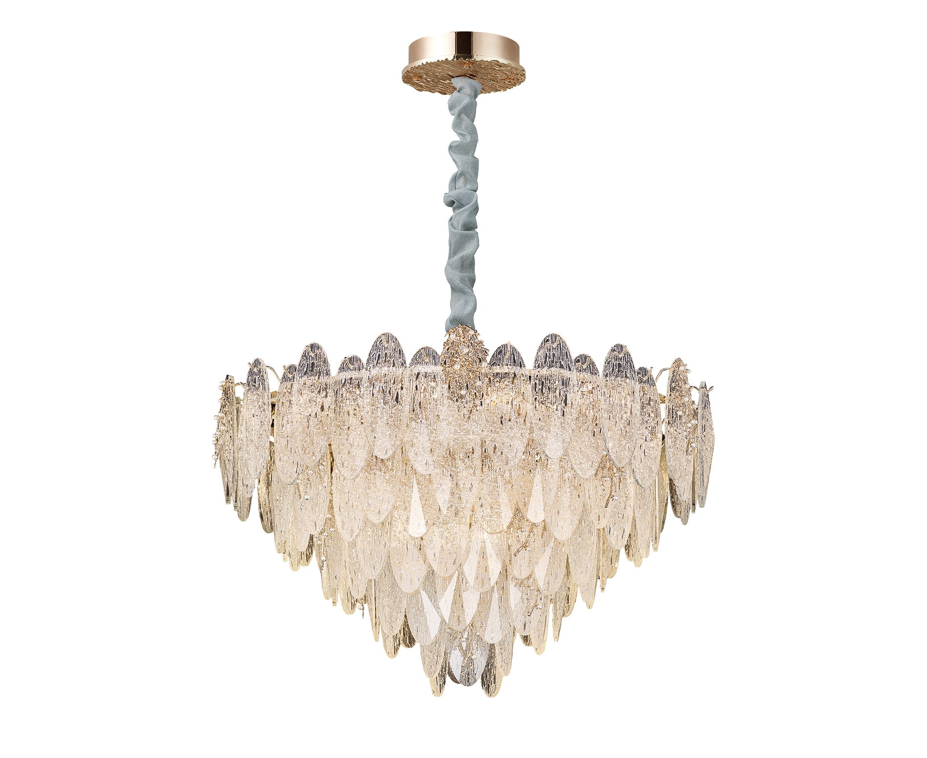 Perla Kristal Klasik Avize 80 cm