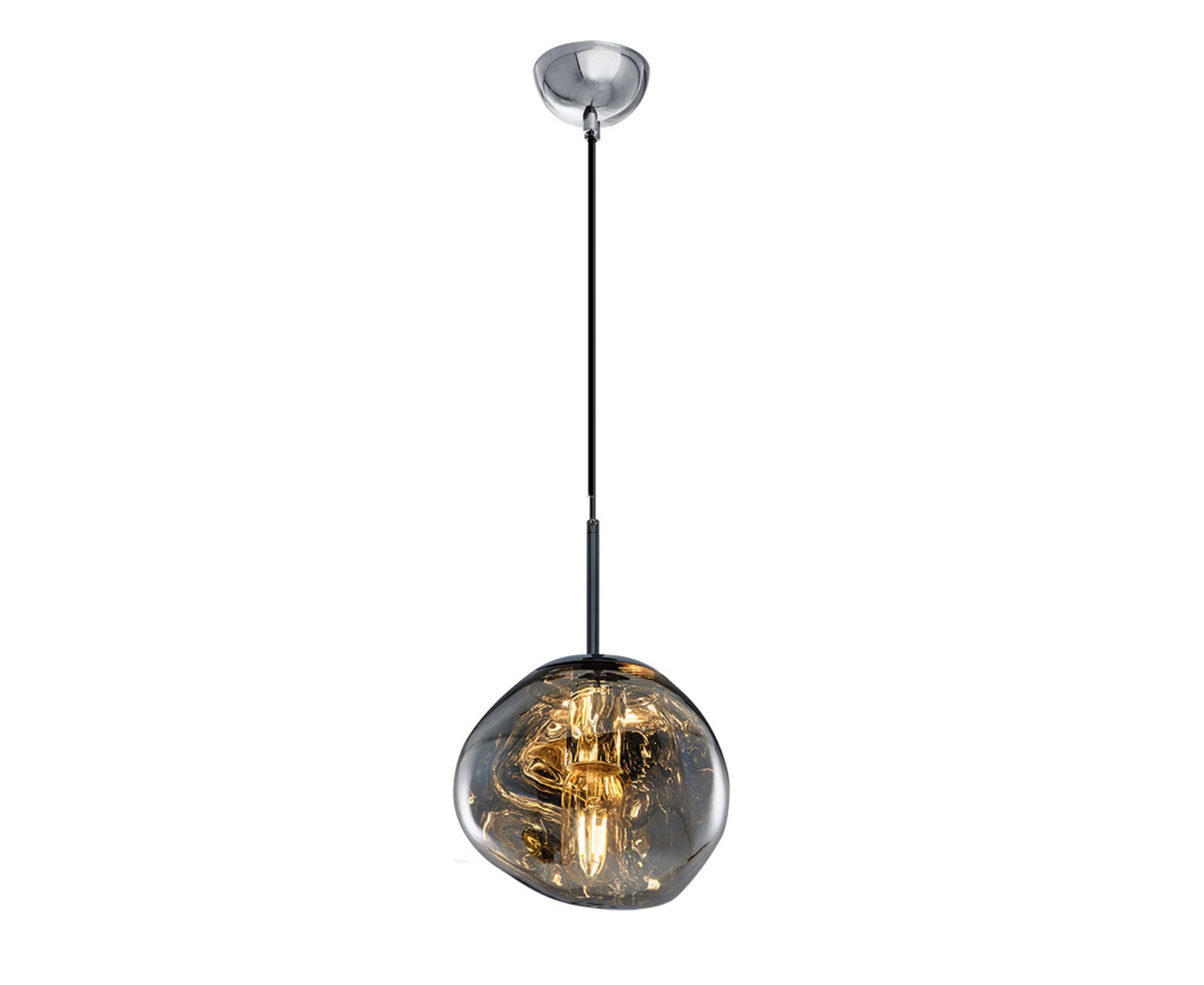 Tom Dixon Modern Sarkıt 18 cm Füme