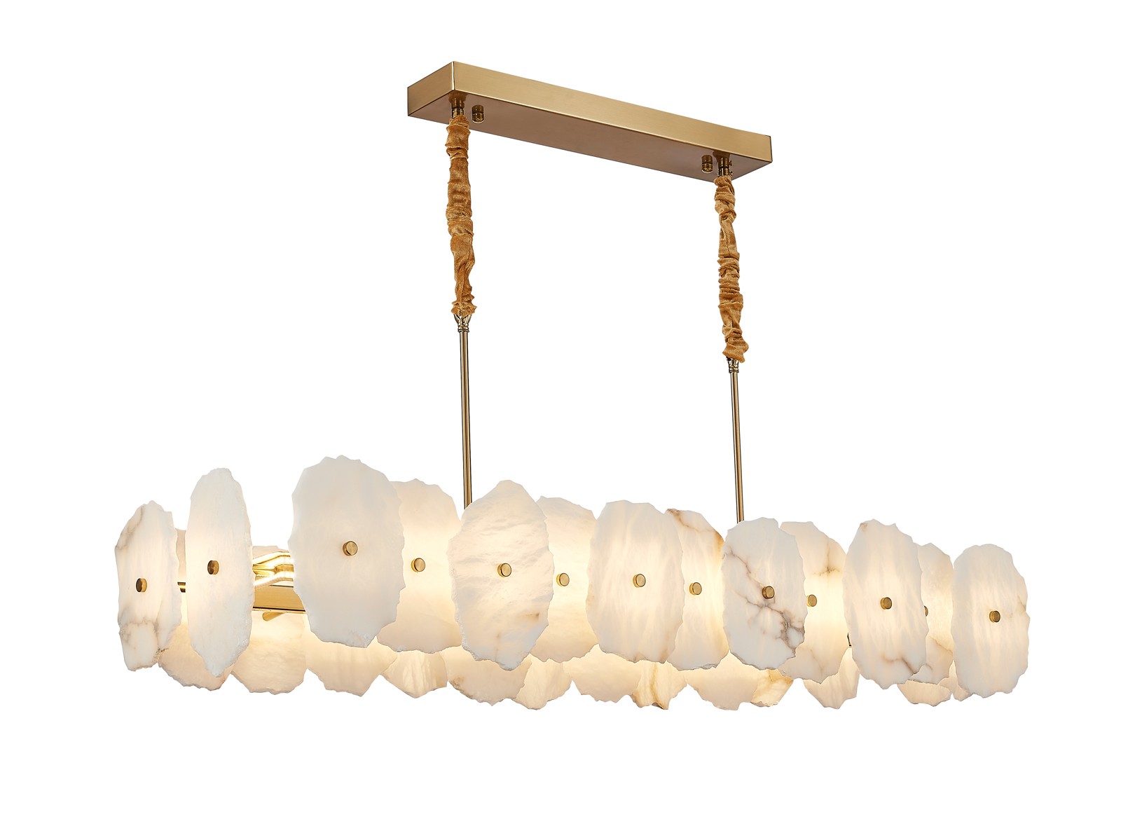 Marmoris Mermer Modern Yemek Masası Avize 120 cm