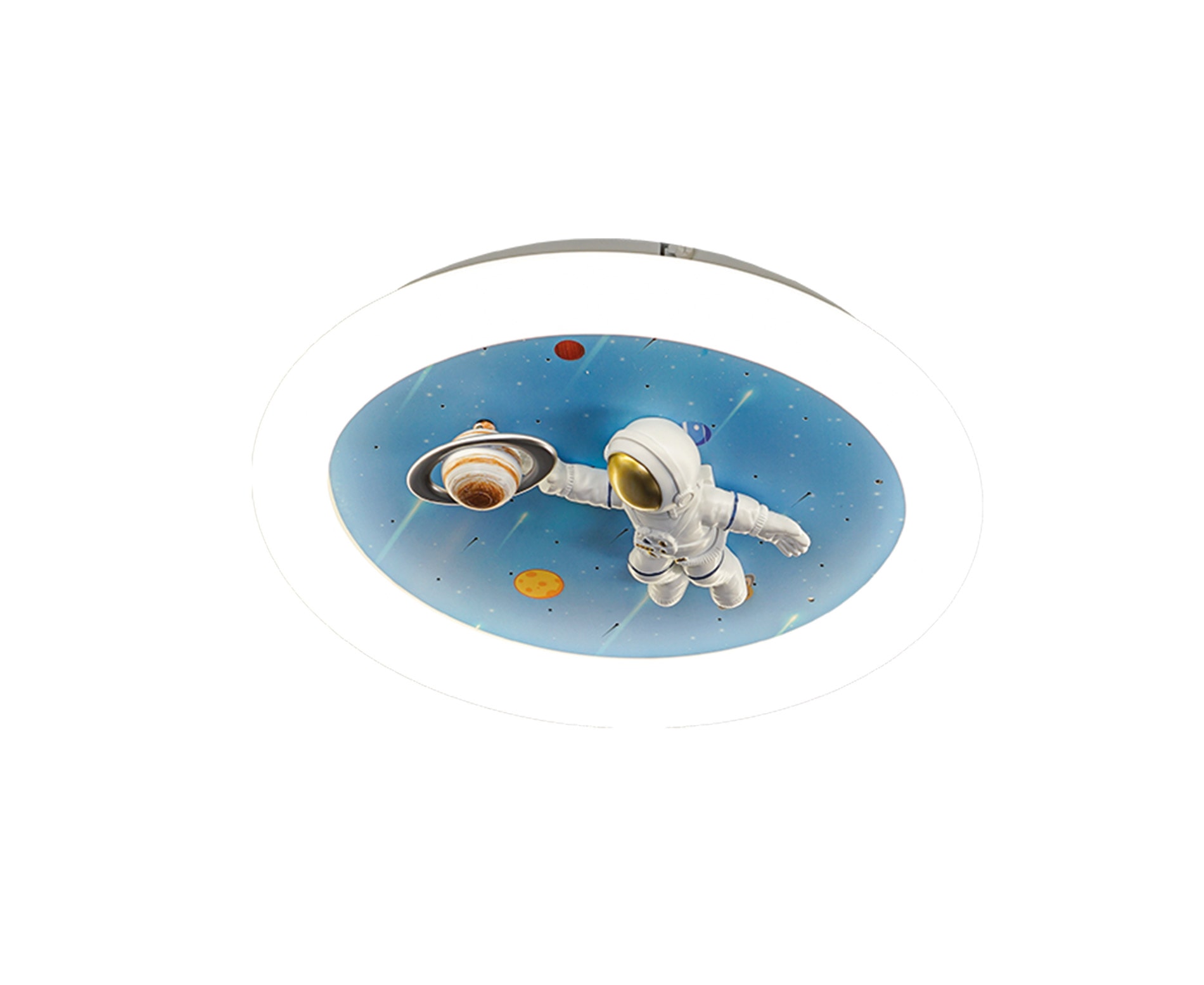 Astronot Çocuk LED Plafonyer Mavi