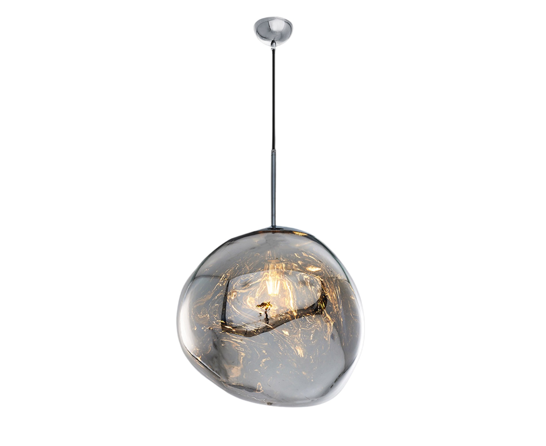 Tom Dixon Modern Sarkıt 38 cm Krom