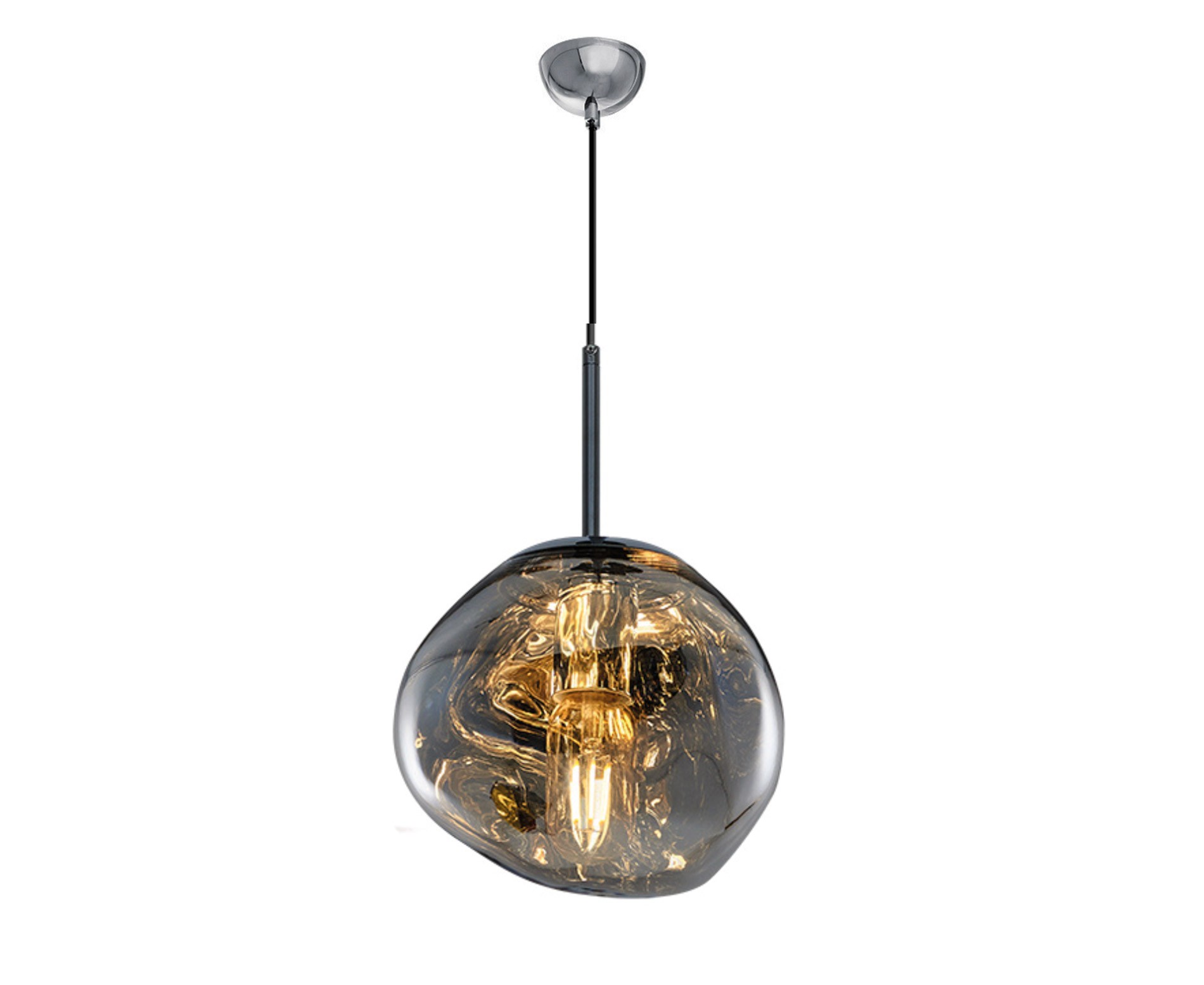 Tom Dixon Modern Sarkıt 38 cm Füme