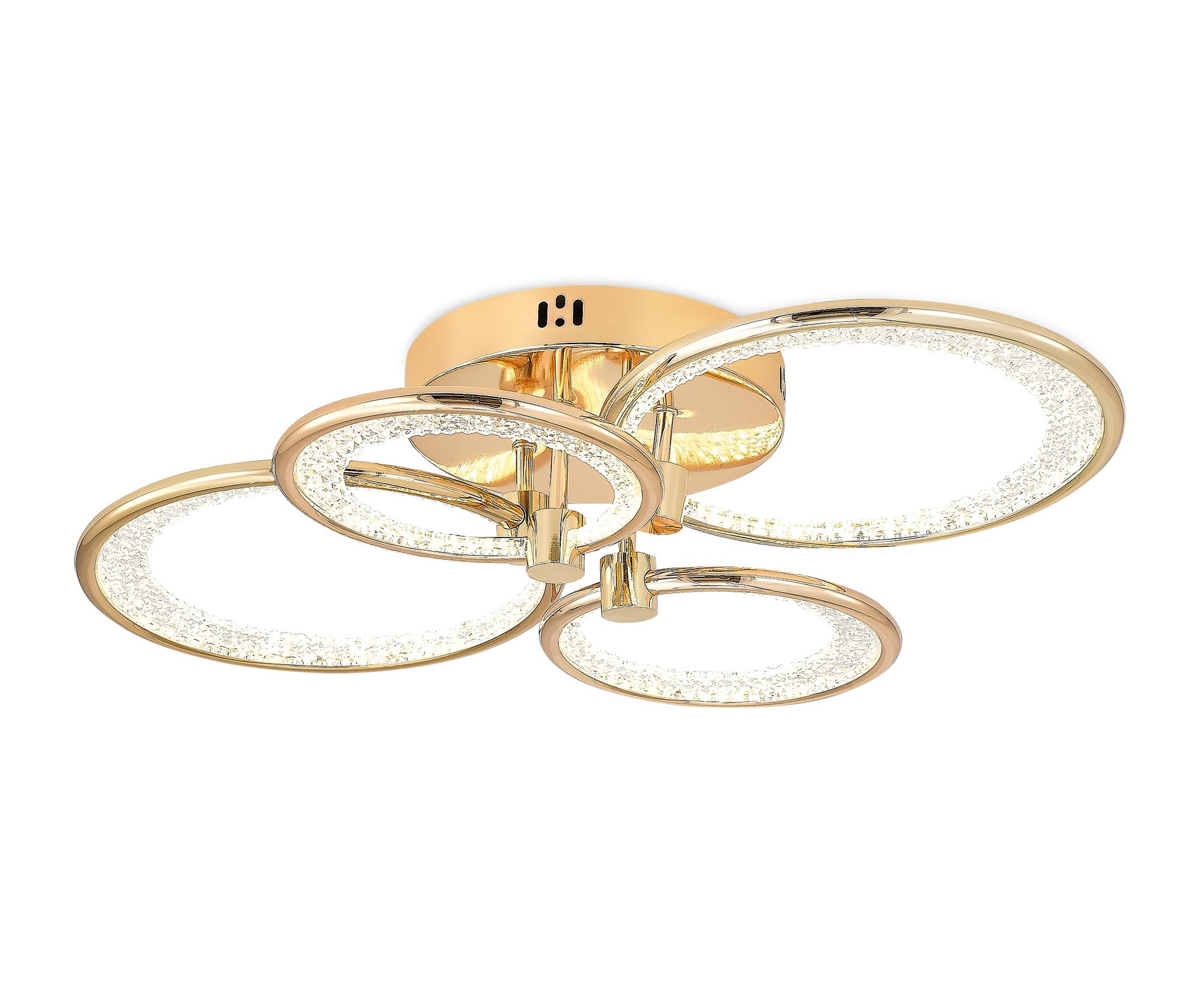 Solis Modern LED Plafonyer 4'lü Gold