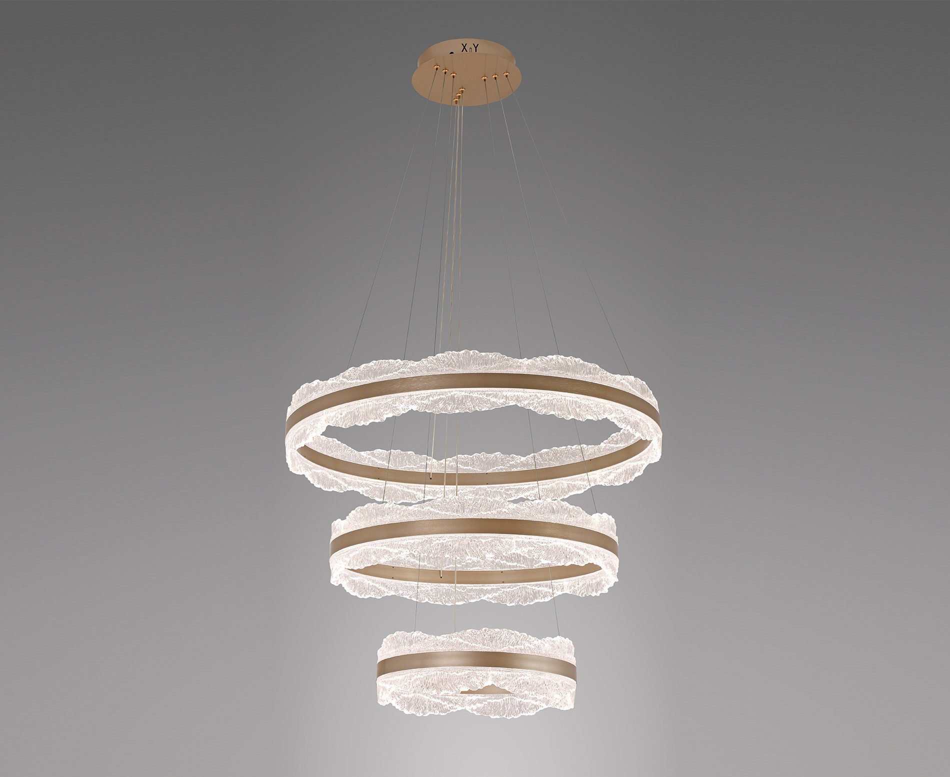 Vespera Modern LED Avize 3'lü 80-60-40 cm
