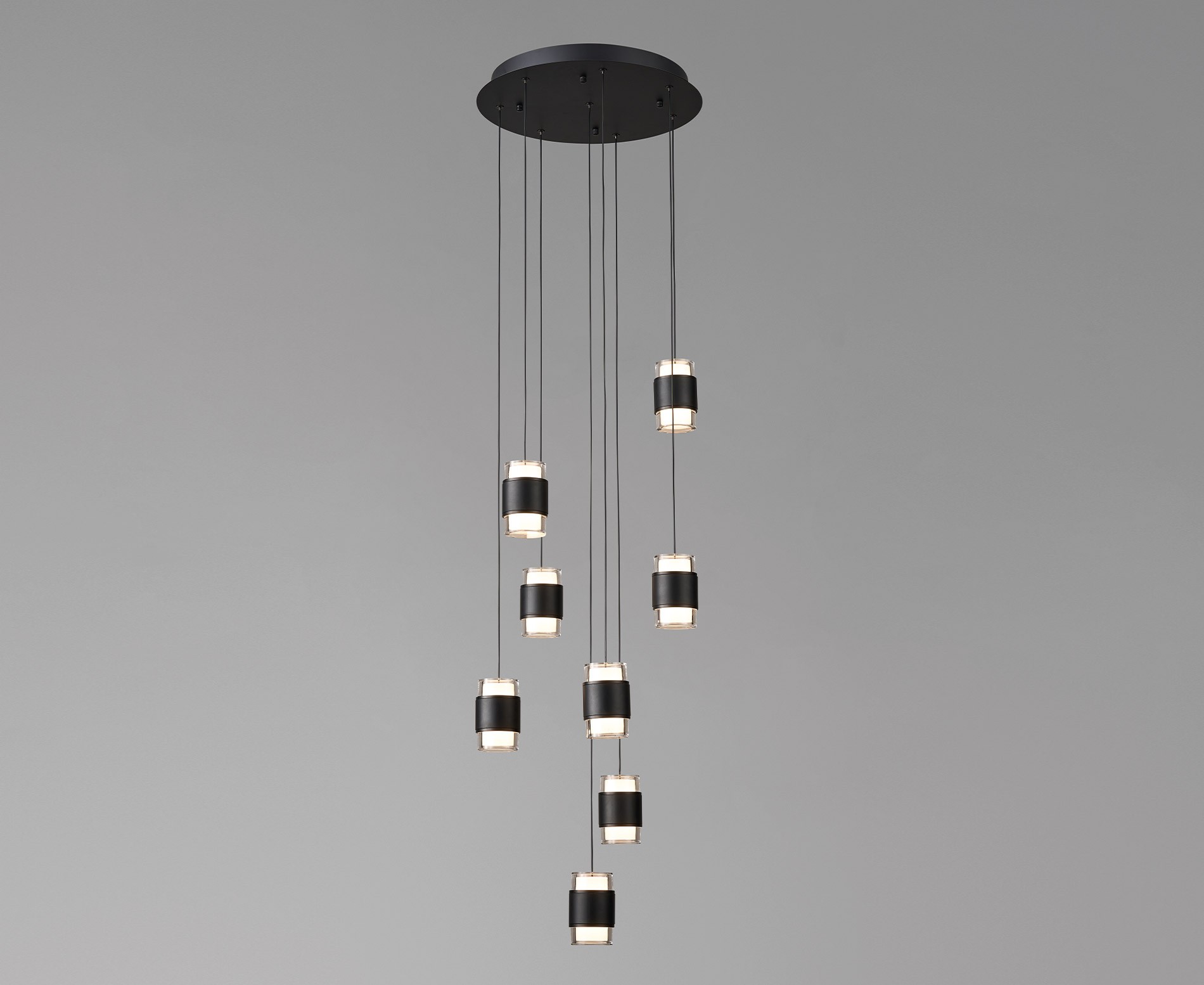 Lewis Modern LED Sarkıt Avize 8'li