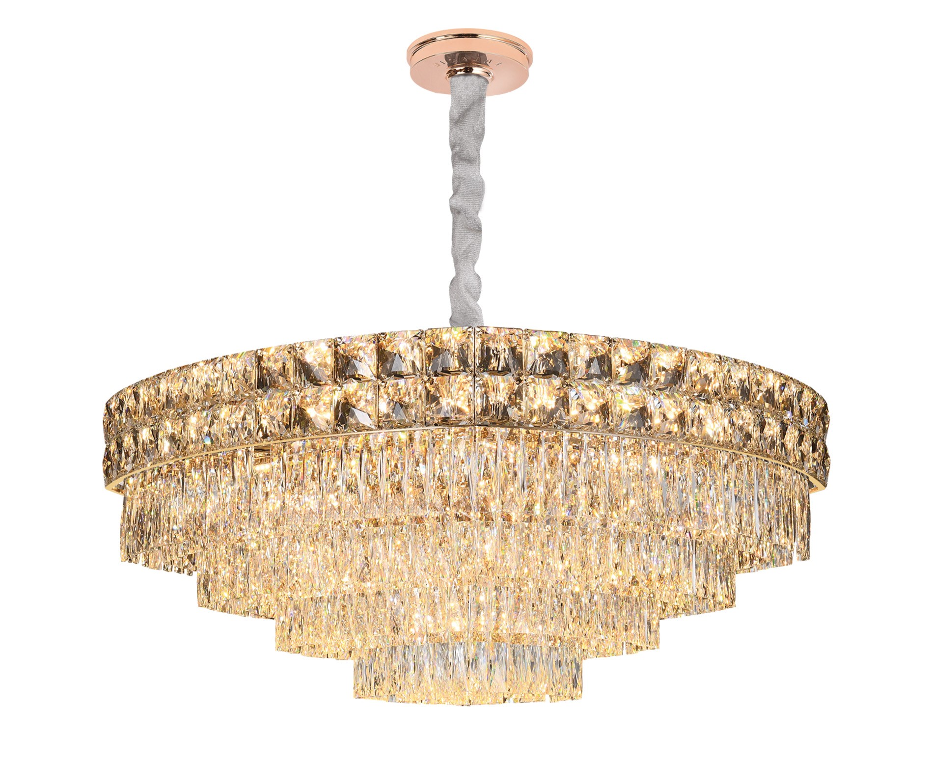 Glowenza Kristal Klasik Avize 80 cm