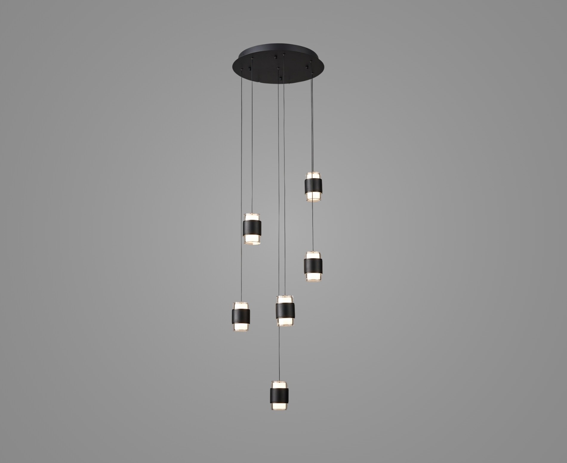 Lewis Modern LED Sarkıt Avize 6'lı