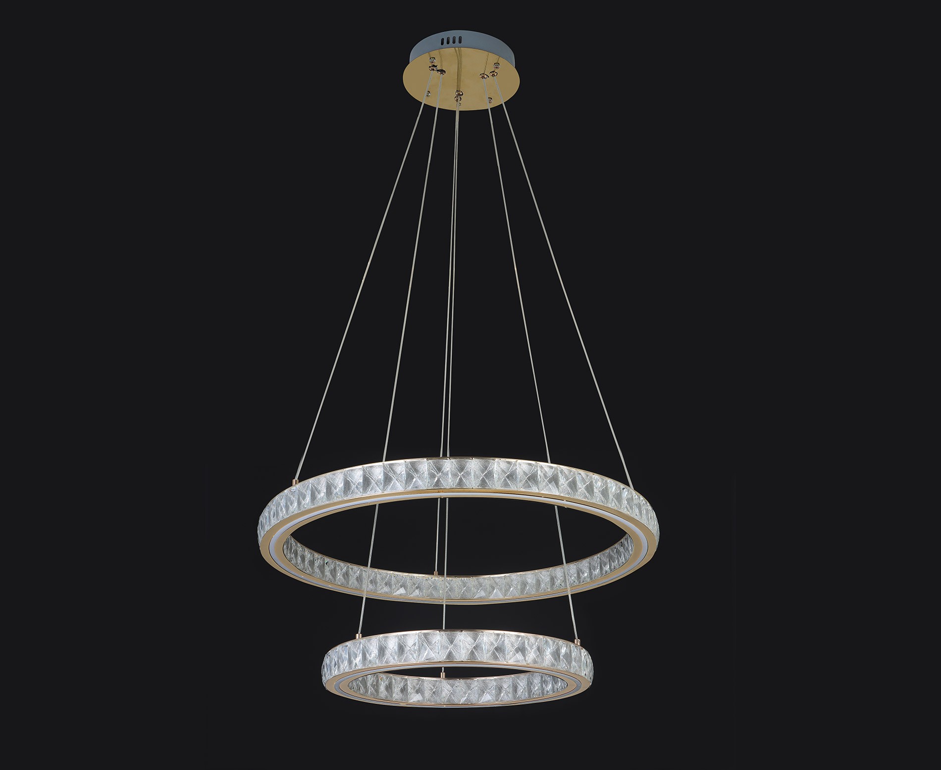 Samir Modern LED Avize 2'li 60-40 cm