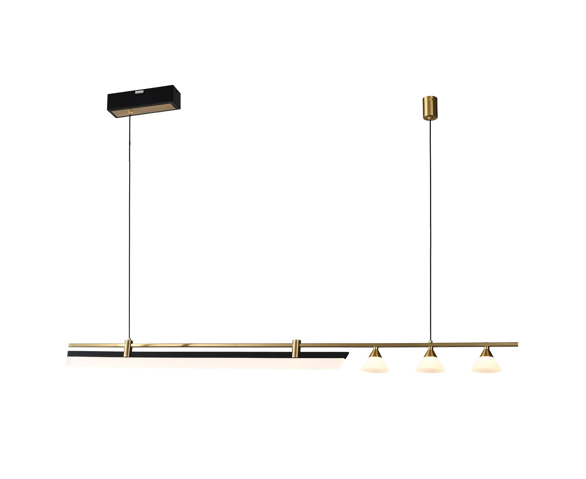 Robin Modern LED Yemek Masası Avize 120 cm