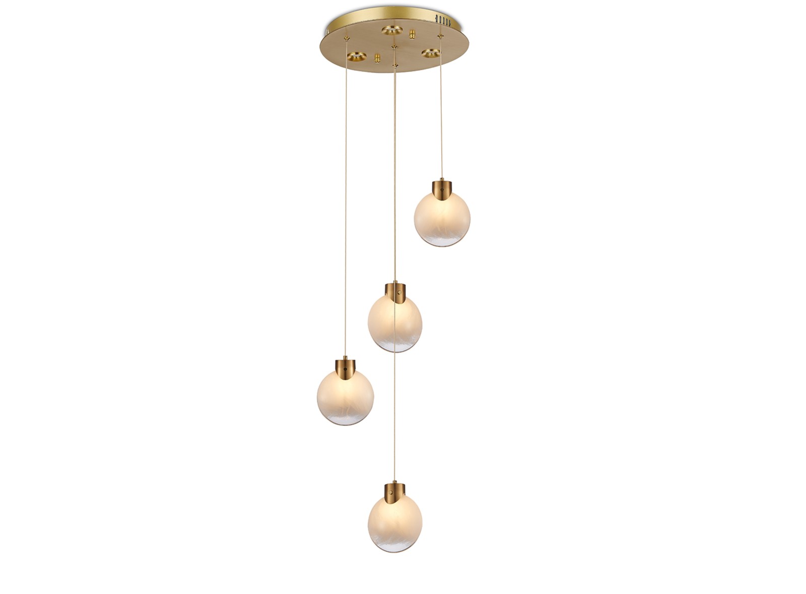 Adele Modern Avize 4'lü Gold