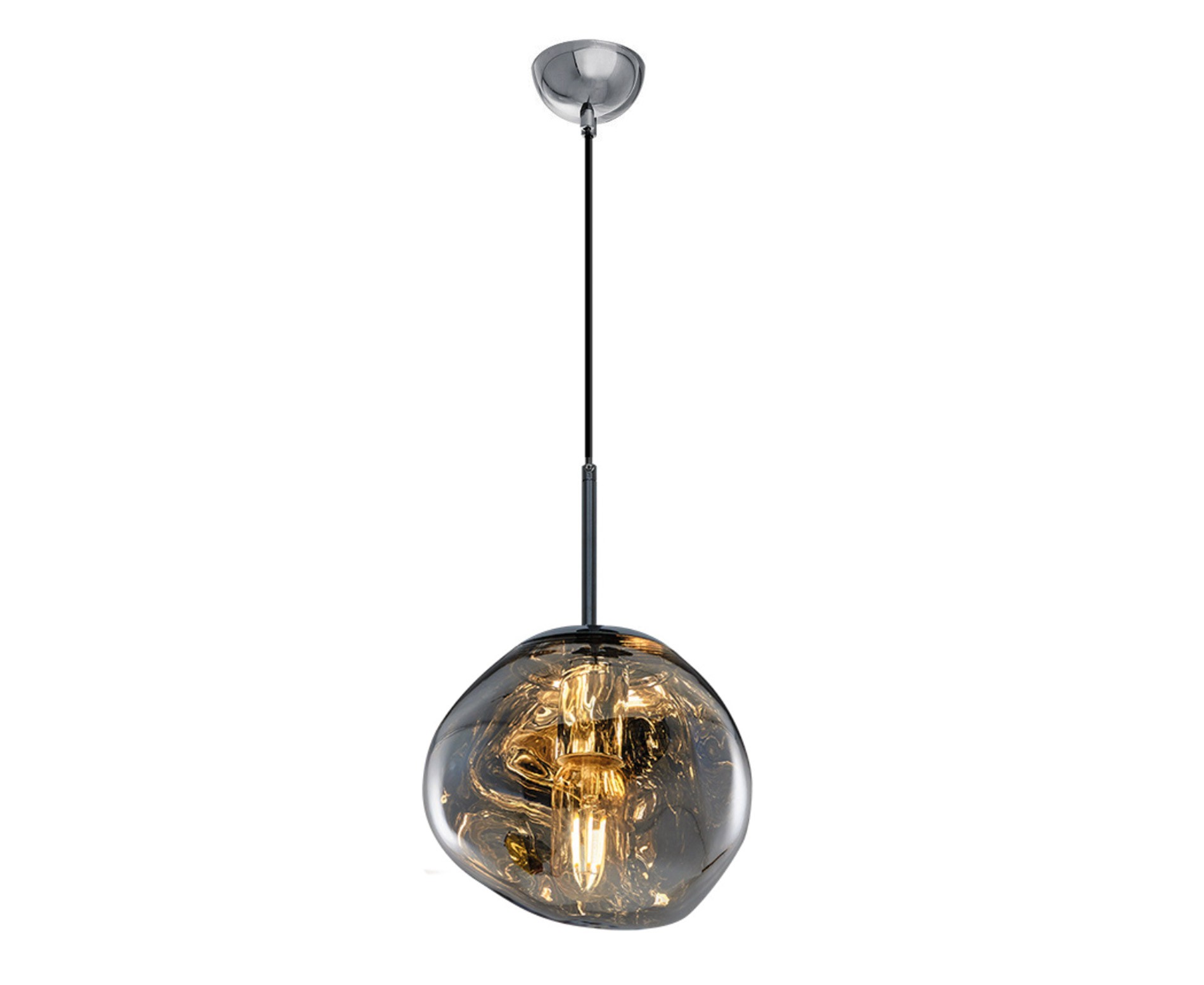 Tom Dixon Modern Sarkıt 28 cm Füme