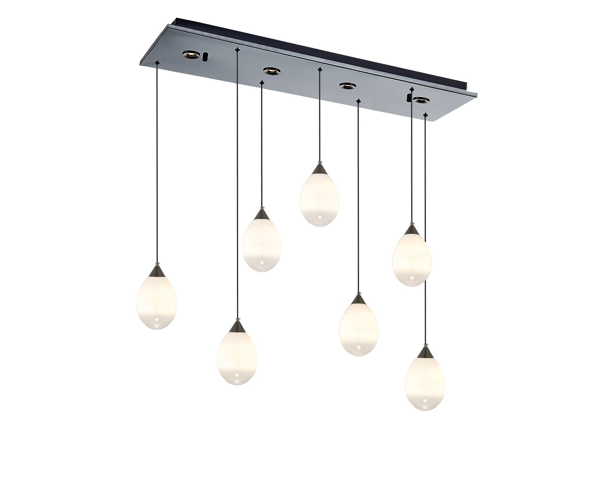 Nivora Modern LED Avize 7'li Sıralı