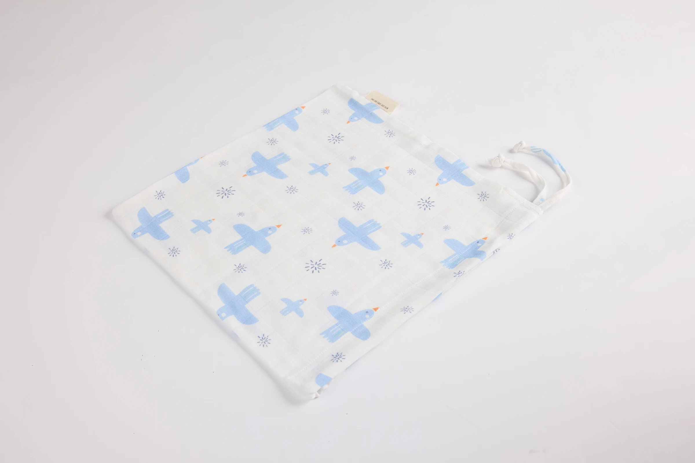 Müslin Kese - Minca Blue Birds