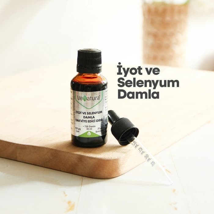 Venatura İyot Selenyum Damla 30 ml içerik tablosu ve besin değerleri