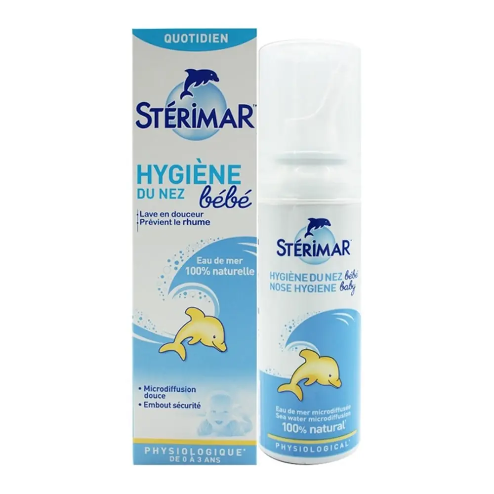 Sterimar Baby Deniz Suyu Burun Spreyi %31.82 100 ml Tüp ürün ambalajı