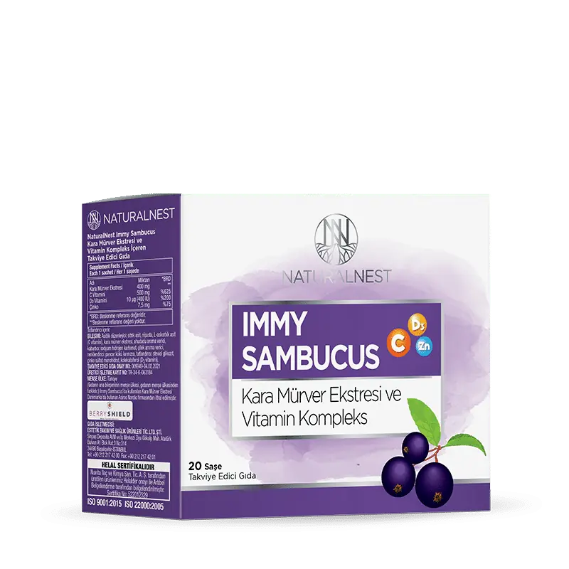 NaturalNest Immy Sambucus 20 Saşe ürün görseli