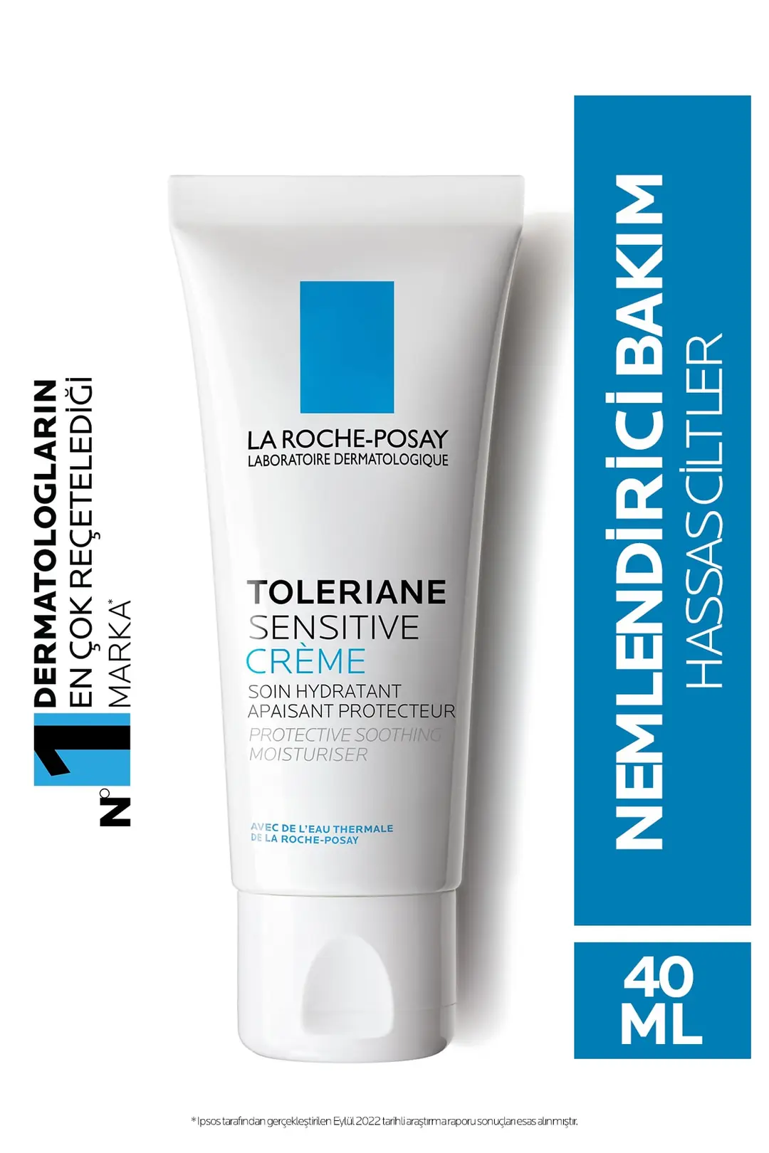 La Roche-Posay Toleriane Sensitive Krem Hassas Ciltler İçin ürün ambalajı