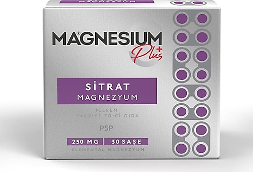 GoodDay Magnesium Plus S Saşe (Magnezyum Sitrat ve P5P) 30 Saşe