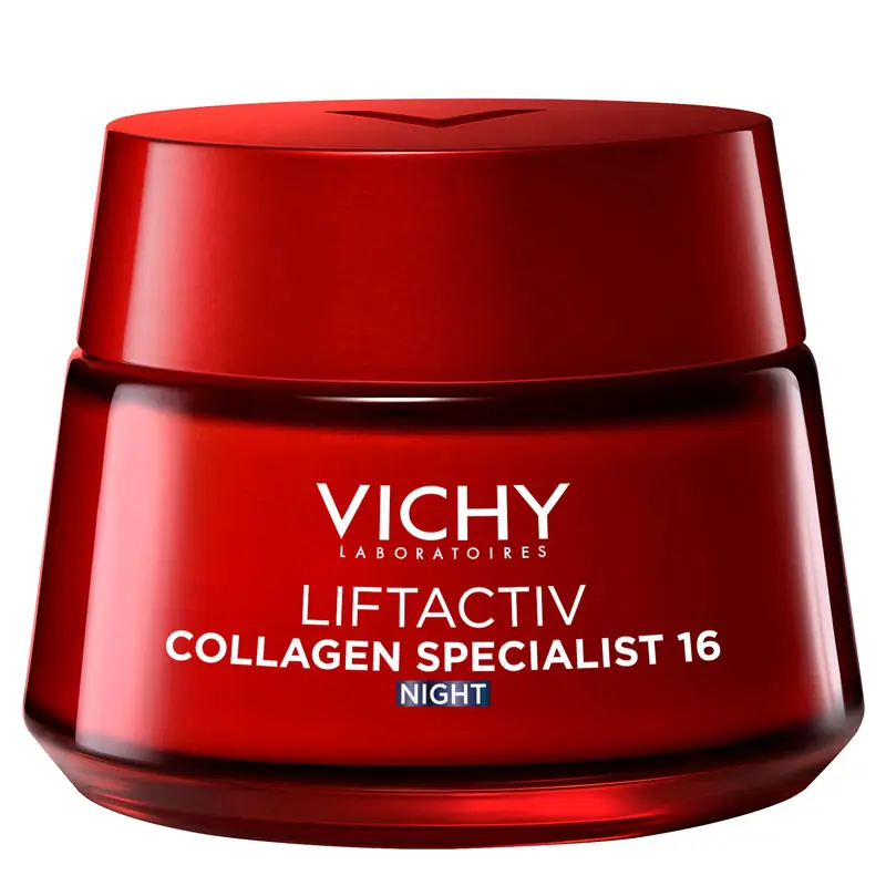 Vichy Liftactiv Collagen Specialist Gece Kremi 50 ml ürün ambalajı