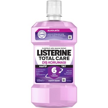 Listerine Total Care Alkolsüz Ağız Bakım Suyu 500 ml