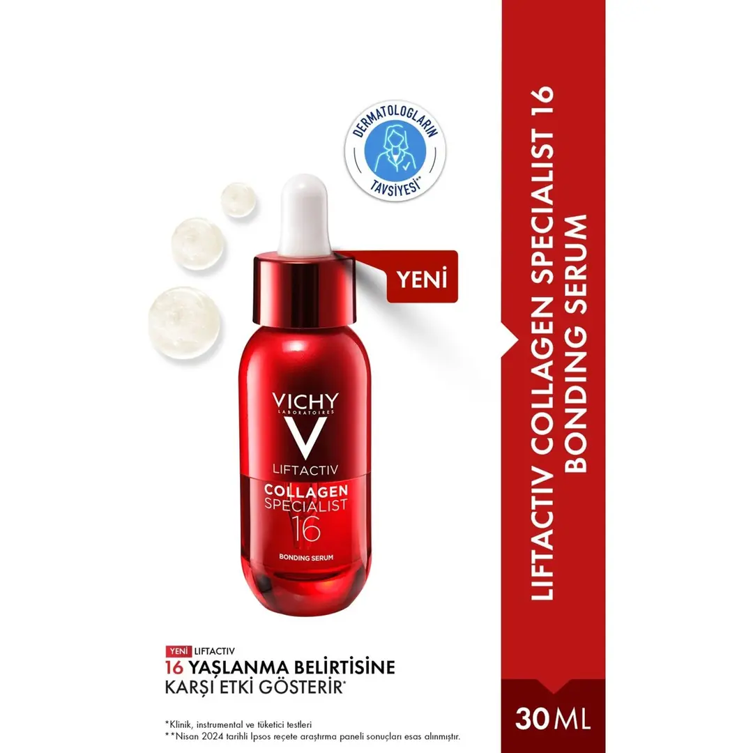 Vichy Liftactiv Collagen Serum 30 ml ürün ambalajı
