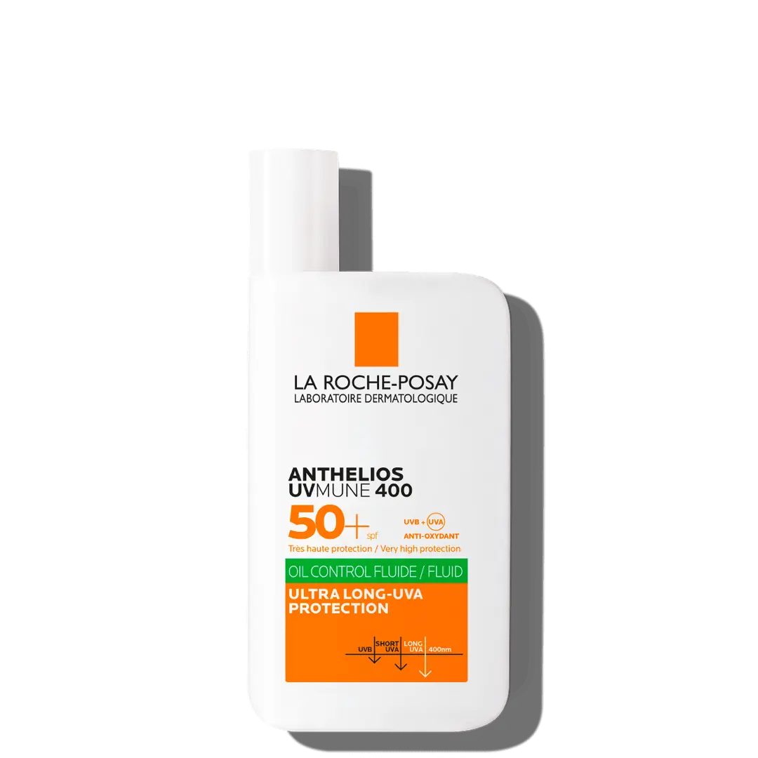 La Roche-Posay Anthelios Oil Control Fluid Spf 50+ Yağlı Cilt Güneş Kremi ürün ambalajı