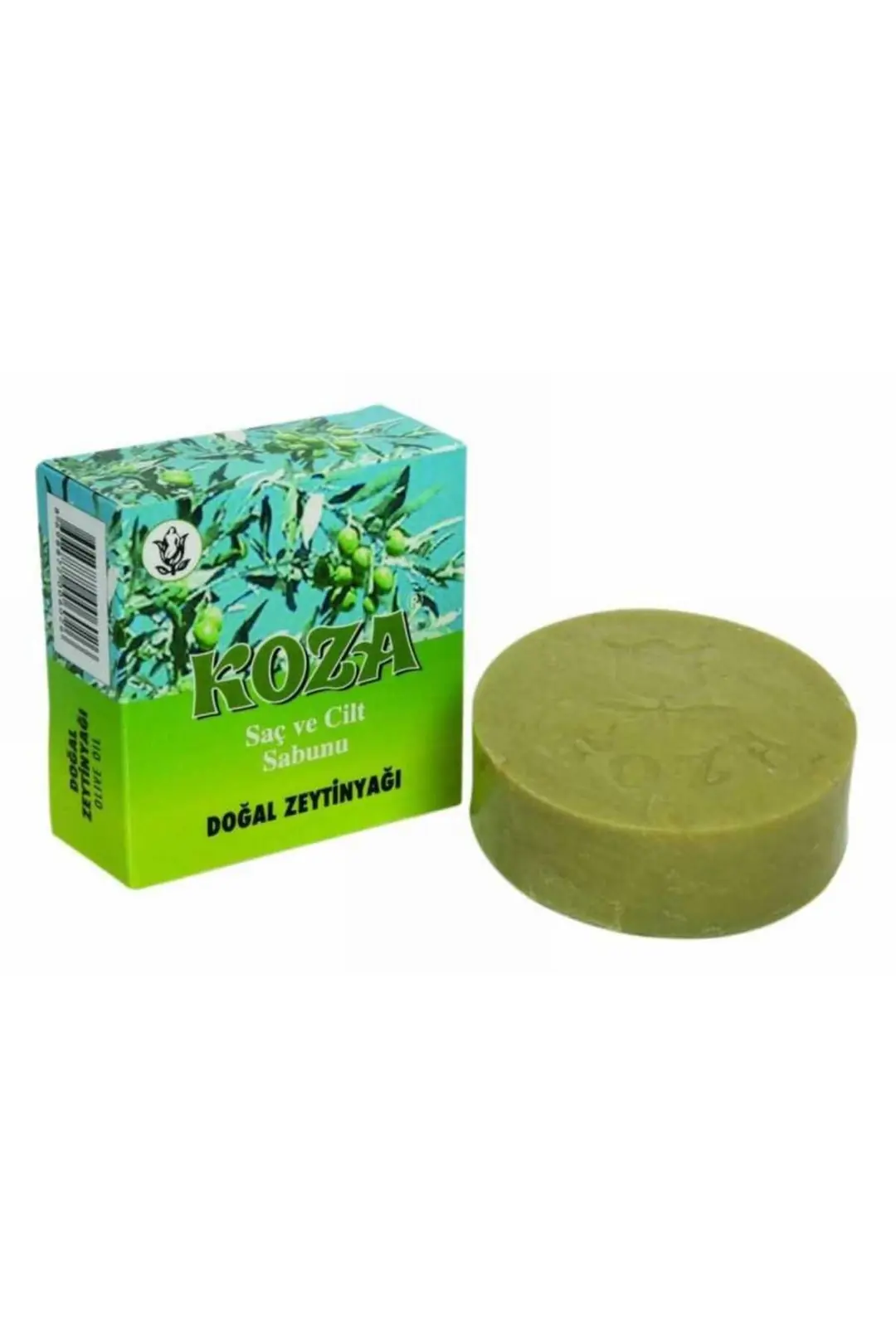 Koza Zeytinyağlı Sabun Doğal ve Geleneksel ürün ambalajı