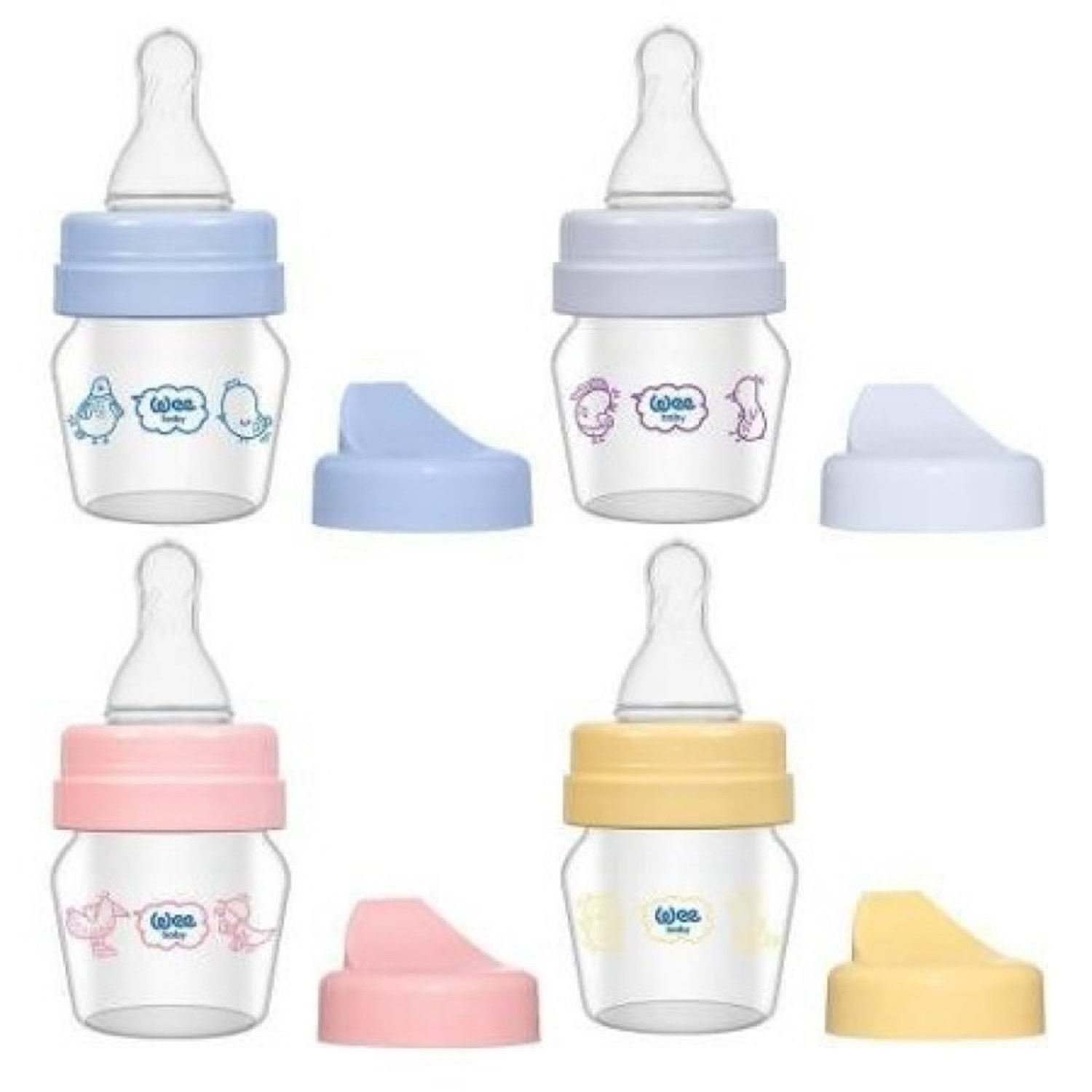 Wee Bardak Cam Mini Alış Seti 30 ML 792