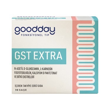 GoodDay Fonksiyonel Tıp GSTEXRA Saşe (N-Asetil D-Glikozamin & L-Karnosin) 30 Saşe