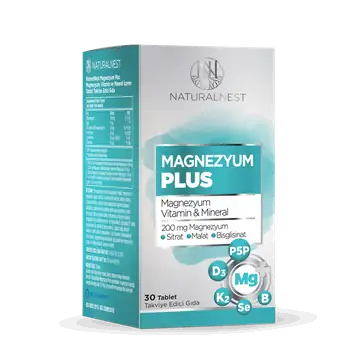 NaturalNest Magnezyum Plus 30 Tablet