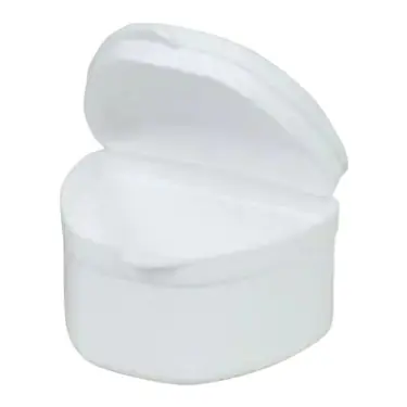 Minion Beyaz Protez Saklama Kutusu ürün ambalajı