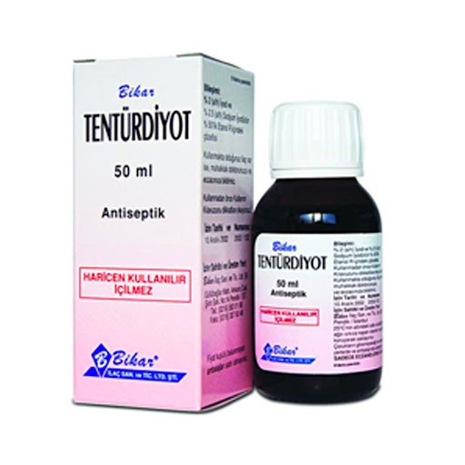 Tentürdiyot - Bikar %2 Antiseptik Solüsyon 50ml Şişe