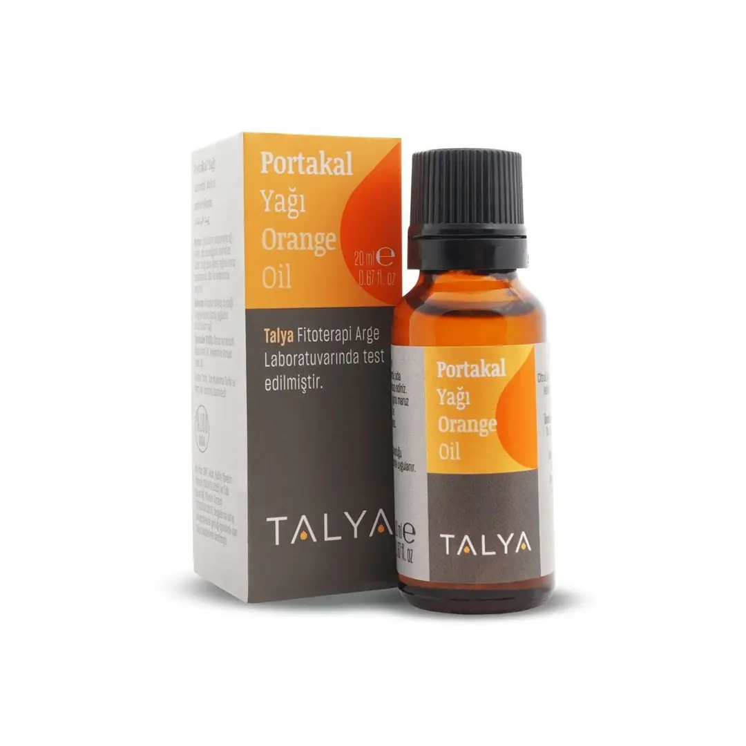 Talya Portakal Yağı 20 ml Aromaterapi ürün ambalajı