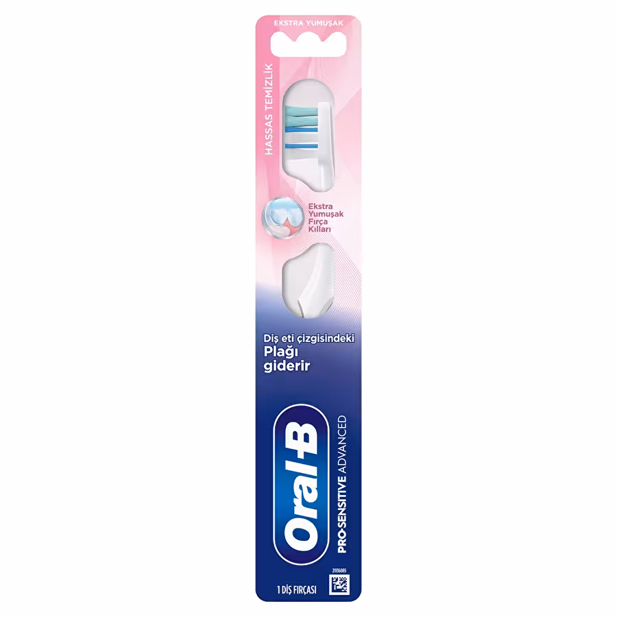 Oral-B Pro-Sensitive Advanced Hassas Temizlik Diş Fırçası ürün ambalajı