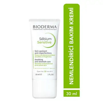 Bioderma Sebium Sensitive Hassas Akneye Eğilimli Cilt Kremi