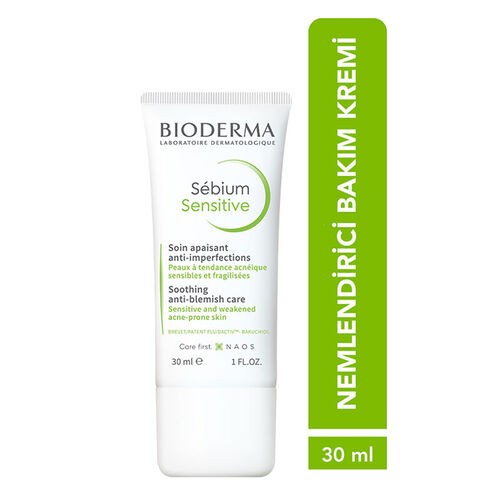 Bioderma Sebium Sensitive Hassas Akneye Eğilimli Cilt Kremi