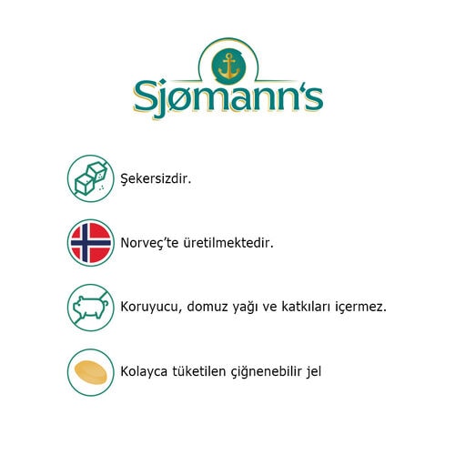 Sjømann’s Biotin 3000 Çiğnenebilir Jel 30 Adet