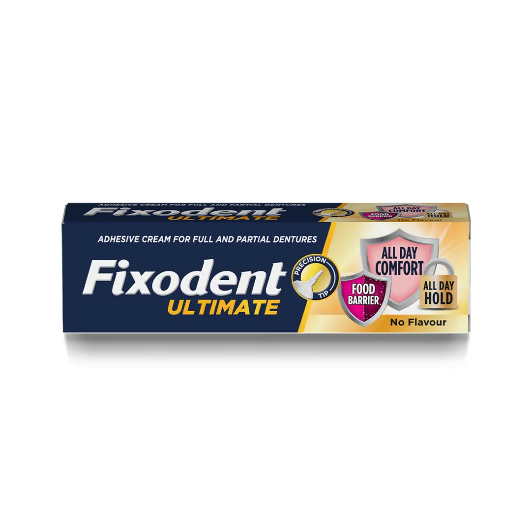 Fixodent Ultimate Ferah Tat 40 g ürün ambalajı