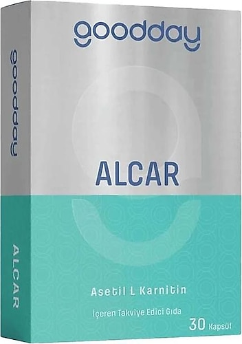GoodDay ALCAR Kapsül Asetil L-Karnitin 30 Kapsül