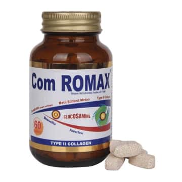 Romax Glikozamin, Kondroitin, MSM, Akgünlük, Partenelle, Kolajen 60 Tablet