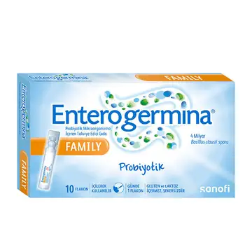 Enterogermina Family Probiyotik Mikroorganizma Takviyesi 10x5 ml
