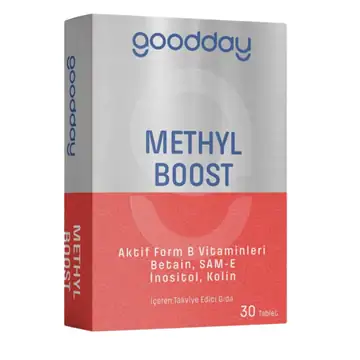 GoodDay Methyl Boost Kapsül (Aktif B Vitaminleri ve SAM-E) 30 Tablet