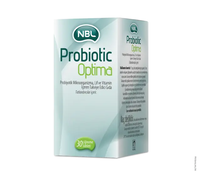 NBL Probiotic Optima Probiyotik Lif Vitamin Takviyesi 30 Tablet ürün görseli
