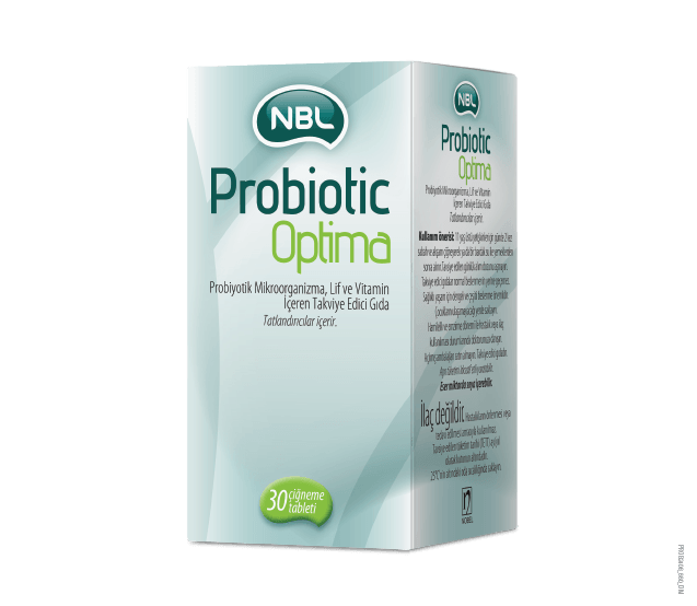 NBL Probiotic Optima Probiyotik Lif Vitamin Takviyesi 30 Tablet