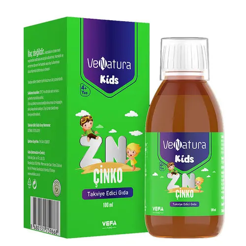 Venatura Kids Çinko Sıvı 100 ml Şişe ürün görseli