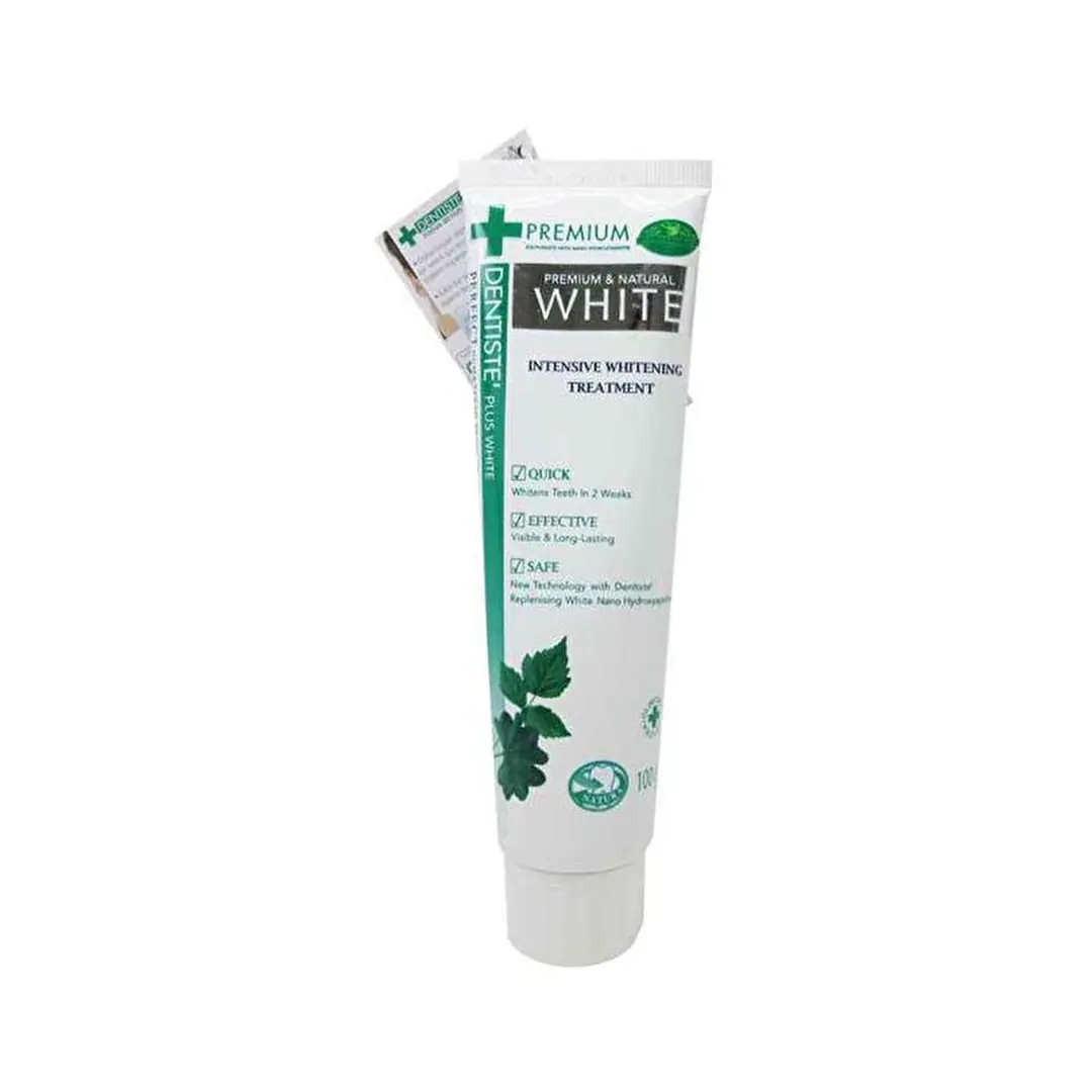 Dentiste Natural White Diş Macunu 100 gr ürün ambalajı
