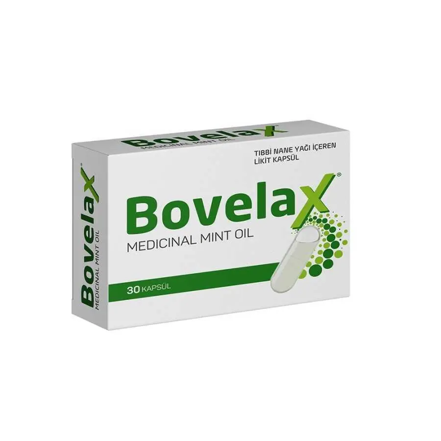 Anti Bovelax Likit Kapsül Tıbbi Nane Yağı Takviyesi 30 Adet ürün görseli