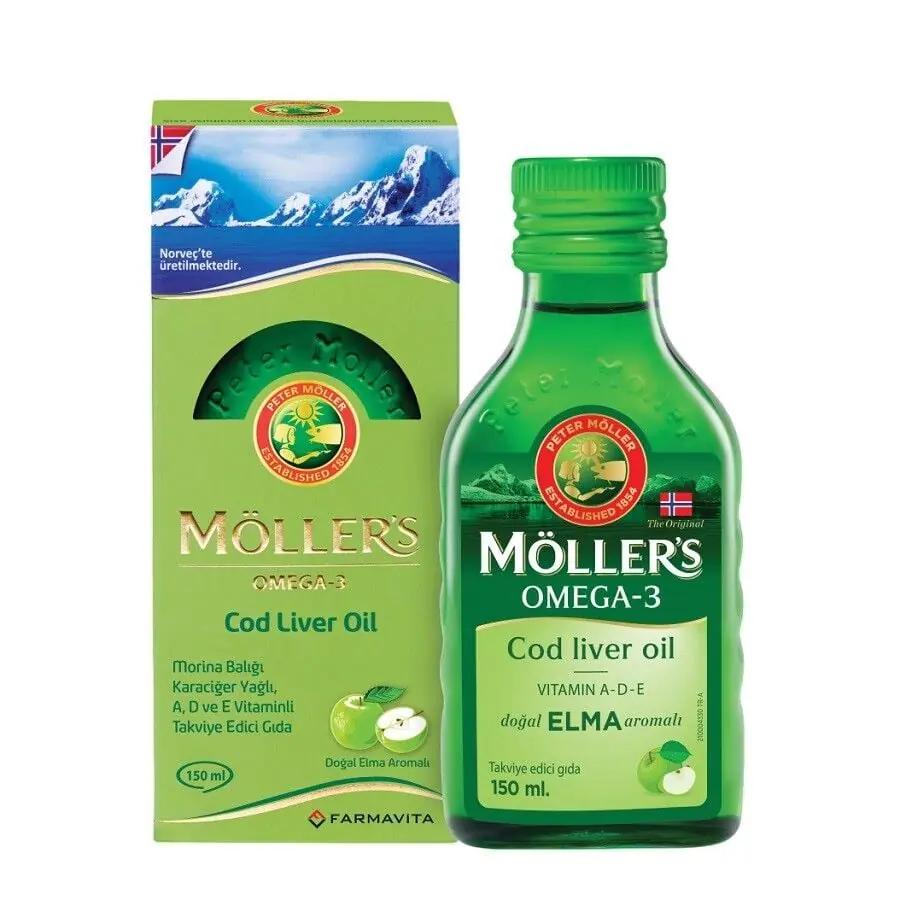 Möller's Möller’s Omega-3 Cod Liver Oil Sıvı 150 ml ürün görseli