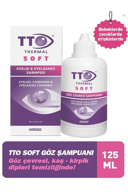 TTO Göz Şampuanı Soft 125 ML