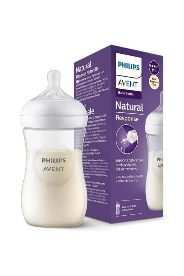 Avent Biberon PP Dogal Tepkili 260 ML ürün görseli